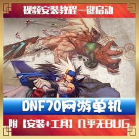 DOF单机版繁花70稀有完整一键端GM网单WIN10离线断网