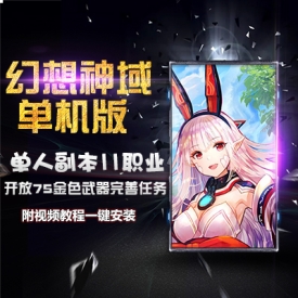 幻想神域单机版一键端PC电脑大型网游单机版电脑中文单机...