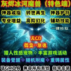 魔兽世界单机WOW335特色装备觉醒随机附魔灰烬冰河微变急速无CD版