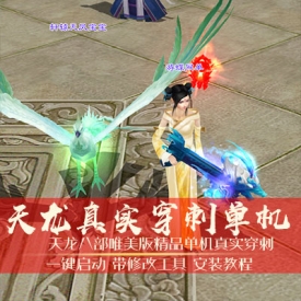 【游蝶网单】天龙八部唯美版新真实穿刺单机版精品稀有...
